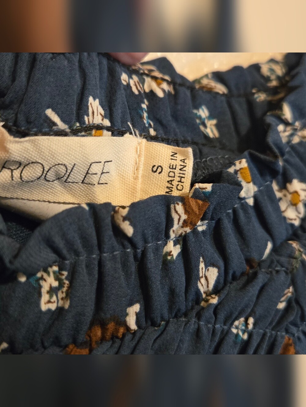 ROOLEE""" Floral Smocked Dress - Picture 13 of 14